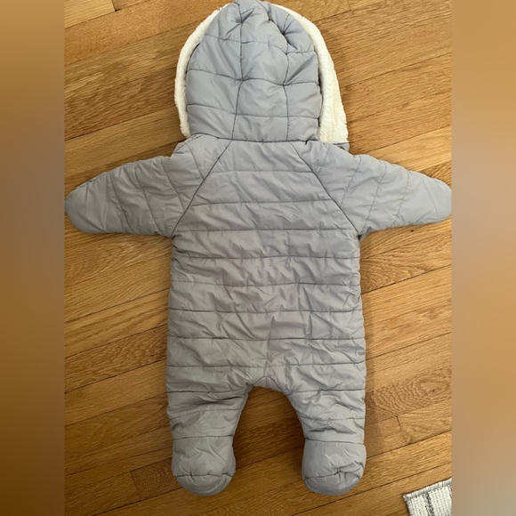 Jacadi 6 months baby coat snowsuit grey - Picture 5 of 5